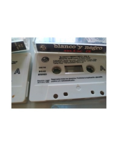 Blanco y Negro Mix 3 Mixed By Jordi Luque & Quim Quer 2 x Cinta Tape Cassette 2T