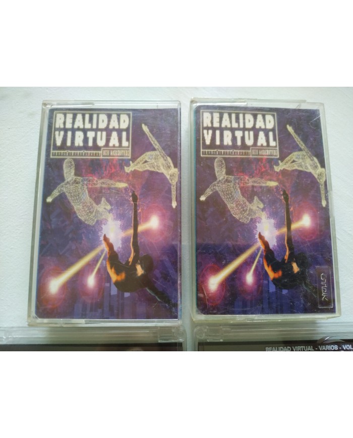 Realidad Virtual Megamix Dehlia Chasis Obssesion 1994 2 x Cinta Tape Cassette 2T