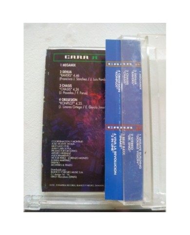 Realidad Virtual Megamix Dehlia Chasis Obssesion 1994 2 x Cinta Tape Cassette 2T