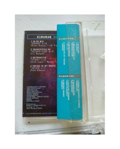 Realidad Virtual Megamix Dehlia Chasis Obssesion 1994 2 x Cinta Tape Cassette 2T