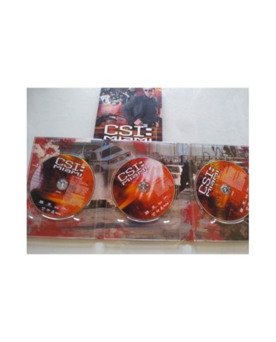 CSI Miami Tercera Temporada 3 3.1-3.12 2007 - 3 x DVD Espa?ol Ingles - 3T