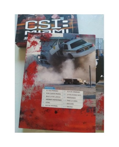 CSI Miami Tercera Temporada 3 3.1-3.12 2007 - 3 x DVD Espa?ol Ingles - 3T