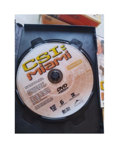CSI Miami Primera Temporada 1 - 1.13-1.24 2007 - 3 x DVD Espa?ol Ingles 3T