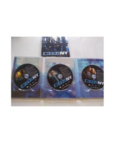 CSI NY Primera Temporada 1 - Episodios 1.1-1.12 - 3 x DVD Espa?ol Ingles - 3T