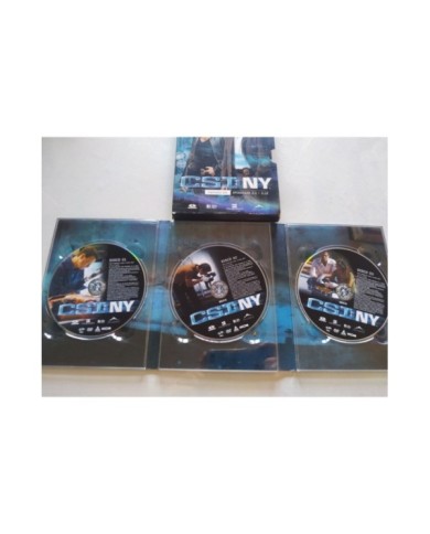 CSI NY Segunda Temporada 2 - Episodios 2.1-2.12 - 3 x DVD Espa?ol Ingles - 3T