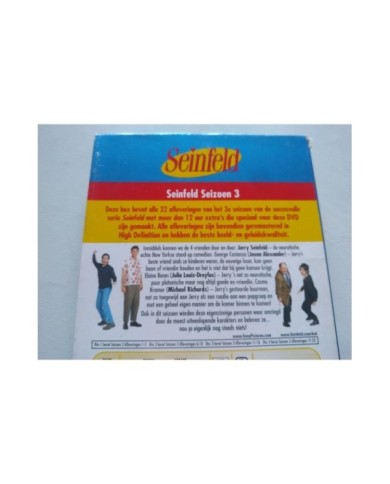 Seinfeld Tercera Temporada 3 Completa 2004 - 3 x DVD Espa?ol Ingles Region 2 2T