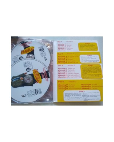 Seinfeld Tercera Temporada 3 Completa 2004 - 3 x DVD Espa?ol Ingles Region 2 2T