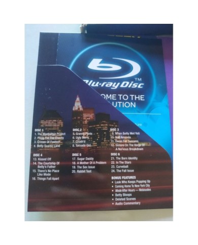 Ugly Betty Complete Third Season - 6 x DVD Espa?ol Ingles Italiano Region 2 3T