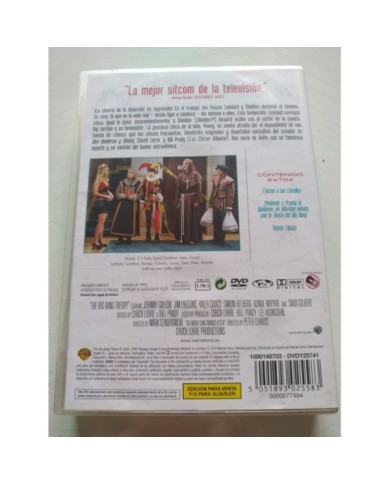 The Big Bang Theory Segunda Temporada 2 Completa - 4 x DVD Espa?ol Ingles 3T
