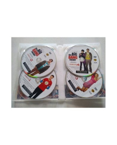 The Big Bang Theory Segunda Temporada 2 Completa - 4 x DVD Espa?ol Ingles 3T