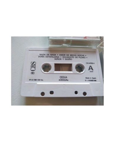 Cecilia 20 Grandes Canciones Un Ramito de Violetas 1990 2 x Cinta Tape Cassette