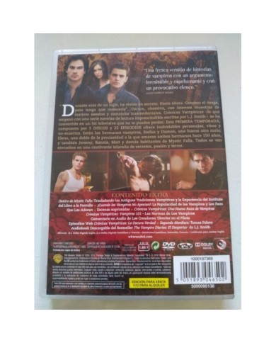 Cronicas Vampiricas Primera Temporada 1 Completa - DVD Espa?ol Ingles Reg 2 Am