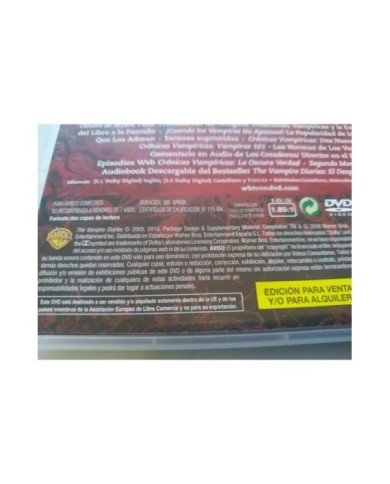 Cronicas Vampiricas Primera Temporada 1 Completa - DVD Espa?ol Ingles Reg 2 Am