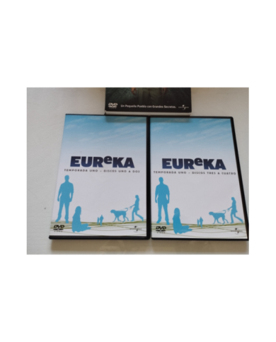 Eureka Primera Temporada 1 Completa - 4 x DVD Espa?ol Ingles Region 2 3T