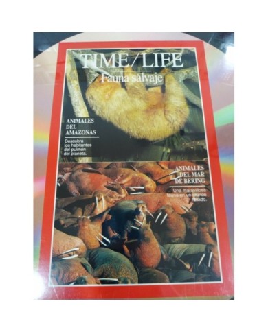 Time Life Animales del Amazonas Mar Bering Rojo - LASERDISC LD - 2T Time Life Animales del Amazonas Mar Bering Rojo - LASERDISC LD - 2T