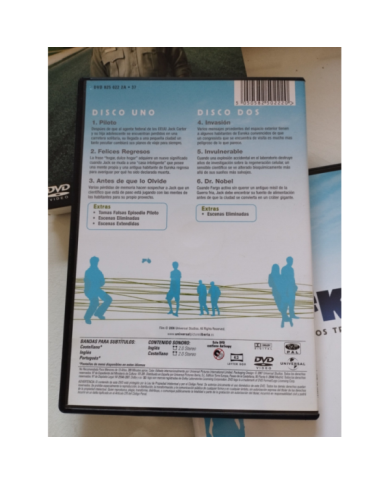 Eureka Primera Temporada 1 Completa - 4 x DVD Espa?ol Ingles Region 2 3T