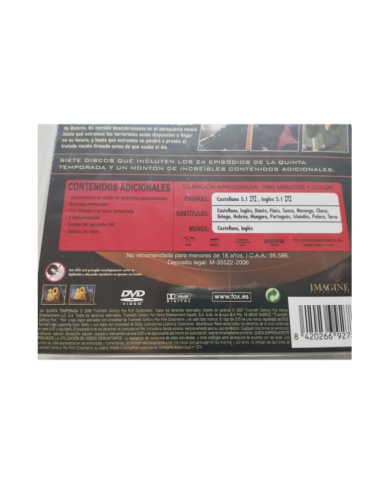 24 Quinta Temporada 5 Completa 2006 Fox - 7 x DVD Espa?ol Ingles Region 2 - 3T