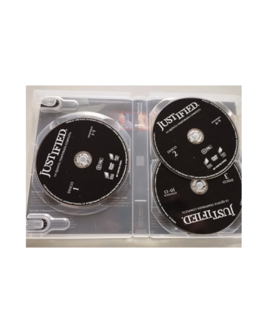 Justified Quinta Temporada 5 Completa - 3 x DVD Espa?ol Ingles Region 2 - 3T