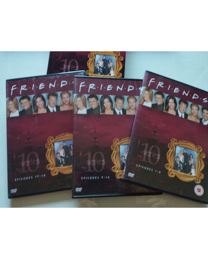 Friends Complete Tenth Series - 4 x DVD Ingles Region 2 Am