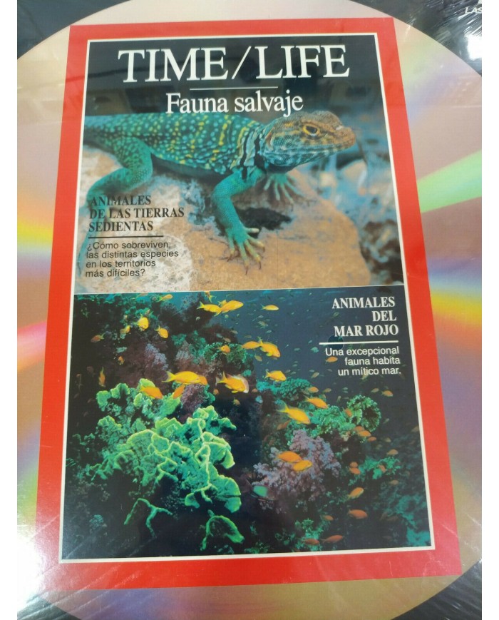 Time Life Animales del Amazonas Mar Bering Rojo - LASERDISC LD - 2T