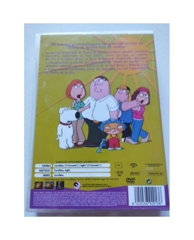Padre de Familia Temporada 3 Completa 2002 - DVD Espa?ol Ingles Region 2 Am
