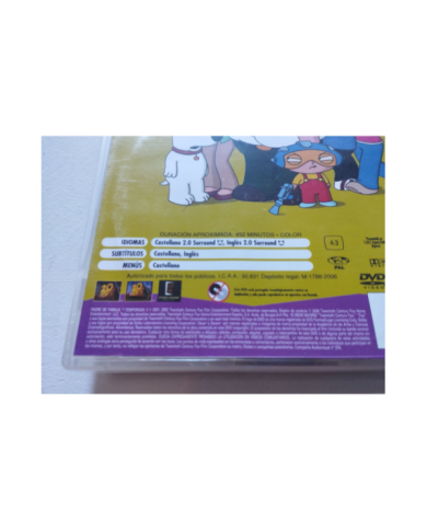 Padre de Familia Temporada 3 Completa 2002 - DVD Espa?ol Ingles Region 2 Am