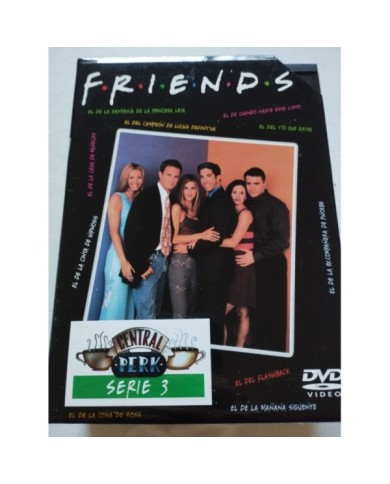 Friends Tercera Temporada Completa 1998 Warner 4 x DVD Espa?ol Ingles Reg 2 Am