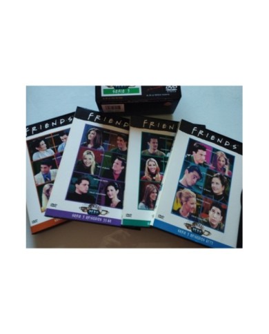 Friends Tercera Temporada Completa 1998 Warner 4 x DVD Espa?ol Ingles Reg 2 Am