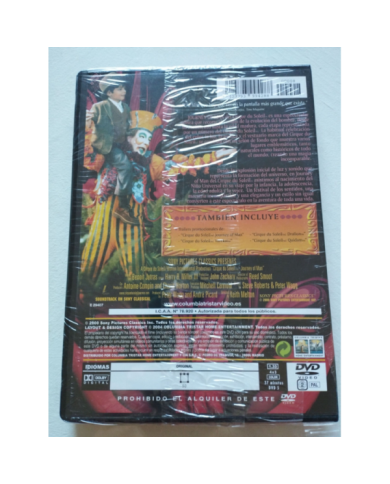 Cirque du Soleil Journey of Man - DVD + Extras Region 2 V.O. Nueva