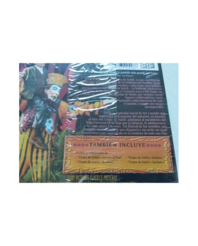 Cirque du Soleil Journey of Man - DVD + Extras Region 2 V.O. Nueva