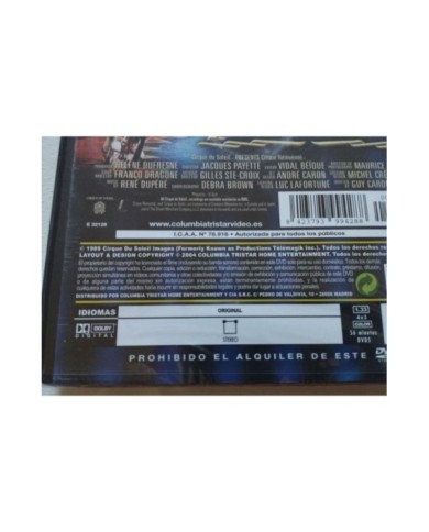 Cirque du Soleil Cirque Reinvente - DVD + Extras Region 2 V.O. Nueva