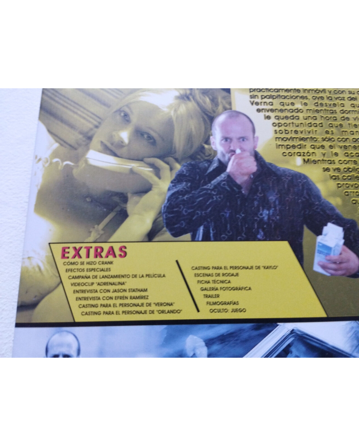Crank Veneno en la Sangre Jason Statham Steelbook - DVD Espa?ol Ingles Am