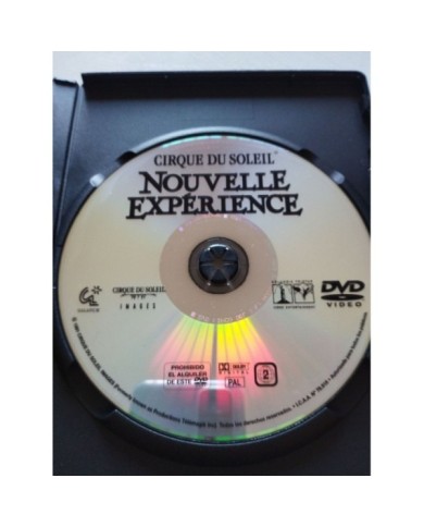 Cirque du Soleil Nouvelle Experience - DVD + Extras Region 2 V.O.