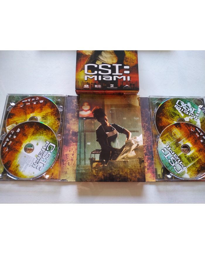 CSI Miami Cuarta Temporada Completa 4.1-4.25 2007 - DVD Espa?ol Ingles Am