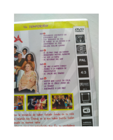 Aida Cuarta Temporada 4 Completa - DVD Espa?ol Region 2 Am