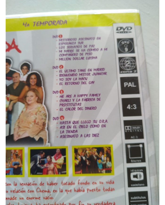 Aida Cuarta Temporada 4 Completa - DVD Espa?ol Region 2 Am