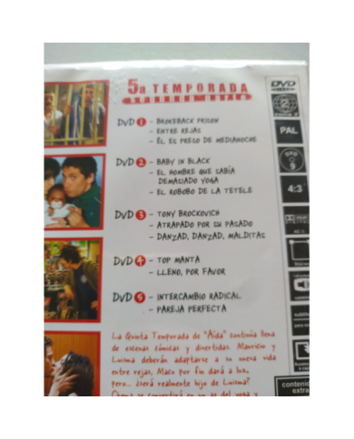 Aida Quinta Temporada Segunda Parte - 5 x DVD Espa?ol Region 2 Am