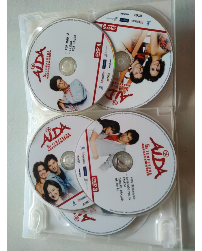 Aida Quinta Temporada Segunda Parte - 5 x DVD Espa?ol Region 2 Am