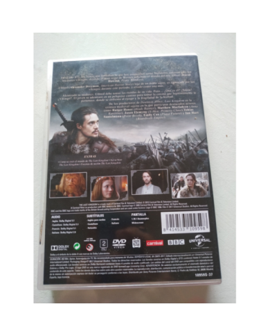 The Last Kingdom Primera Temporada 1 Completa - 3 x DVD Espa?ol Region 2 Am