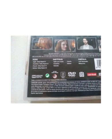 The Last Kingdom Primera Temporada 1 Completa - 3 x DVD Espa?ol Region 2 Am