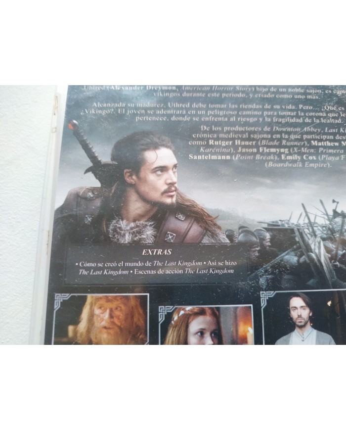 The Last Kingdom Primera Temporada 1 Completa - 3 x DVD Espa?ol Region 2 Am