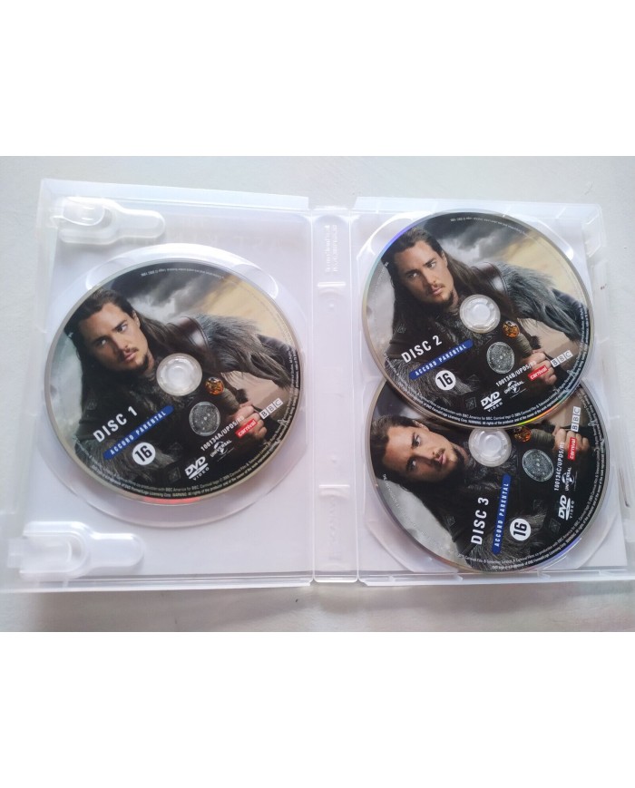 The Last Kingdom Primera Temporada 1 Completa - 3 x DVD Espa?ol Region 2 Am