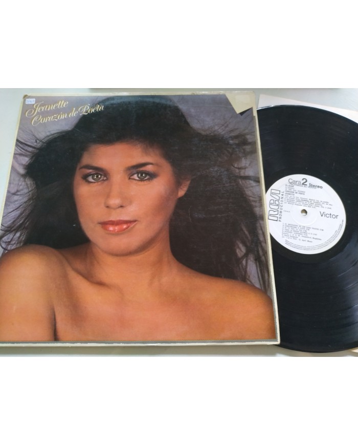 Jeanette Corazon de Poeta RCA 1981 PL-35348 - LP Vinilo 12" VG/VG Promocional