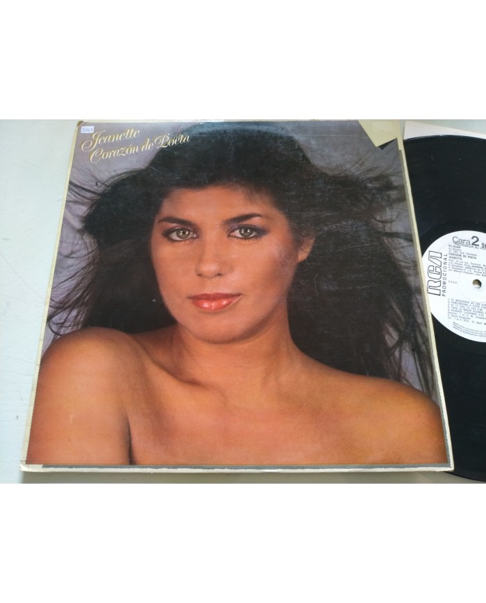 Jeanette Corazon de Poeta RCA 1981 PL-35348 - LP Vinilo 12" VG/VG Promocional