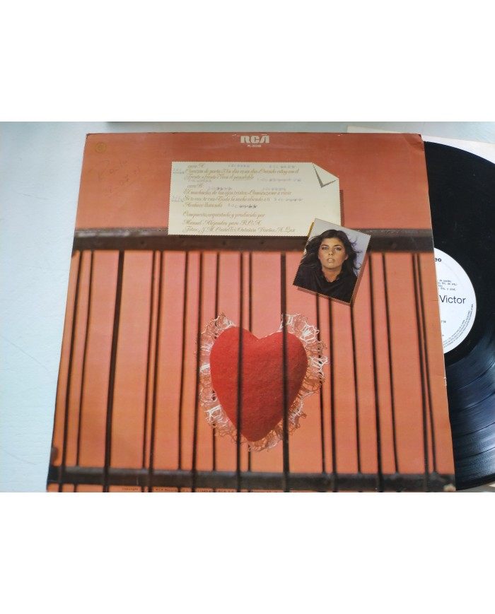 Jeanette Corazon de Poeta RCA 1981 PL-35348 - LP Vinilo 12" VG/VG Promocional