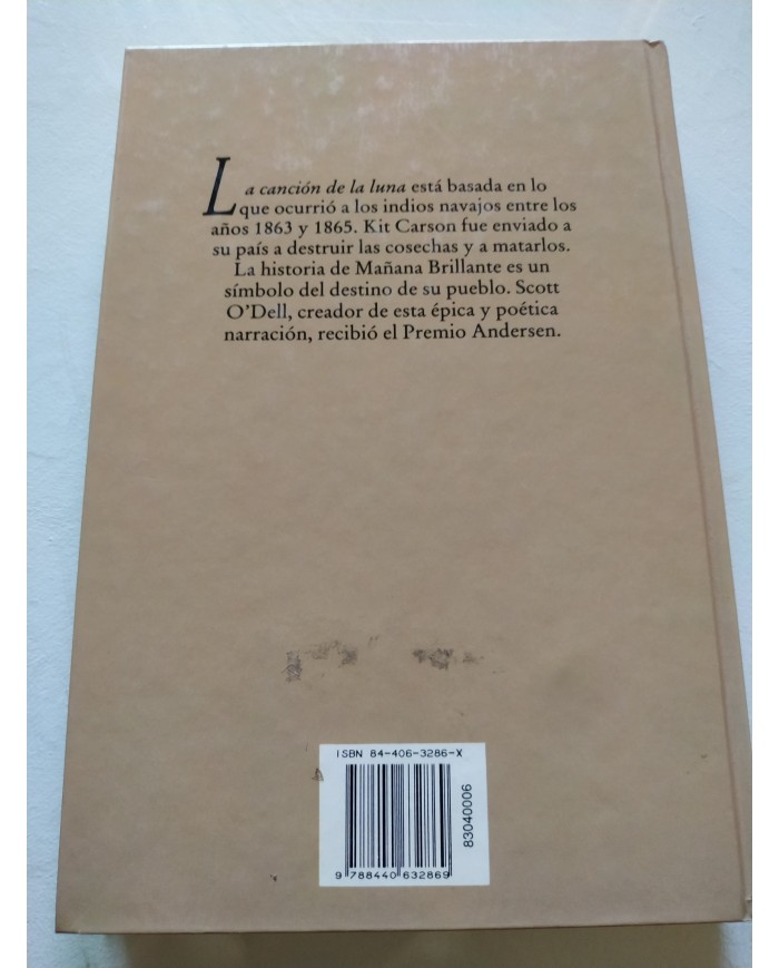 La Cancion de la Luna Scott O´Dell 1992 Zeta - LIBRO Español