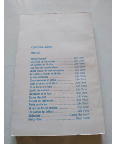 Dos Años de Vacaciones Julio Verne 1983 Vilmar - LIBRO Español