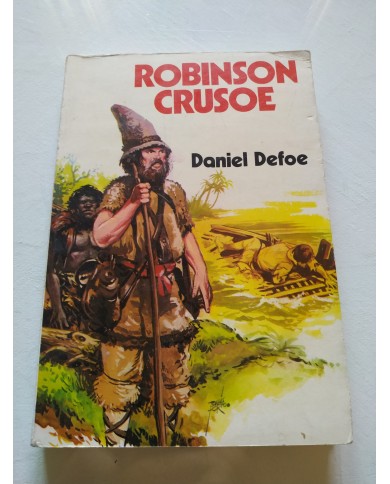 Robinson Crusoe Daniel Defoe 1981 Alpes - LIBRO Español