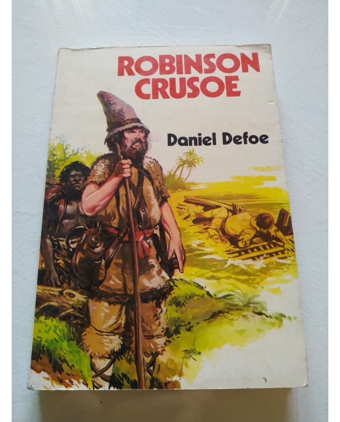 Robinson Crusoe Daniel Defoe 1981 Alpes - LIBRO Español