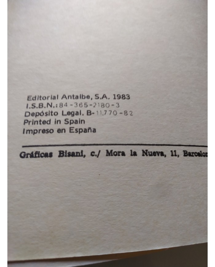 El Castillo de los Carpatos Julio Verne 1982 Antalbe - LIBRO Español